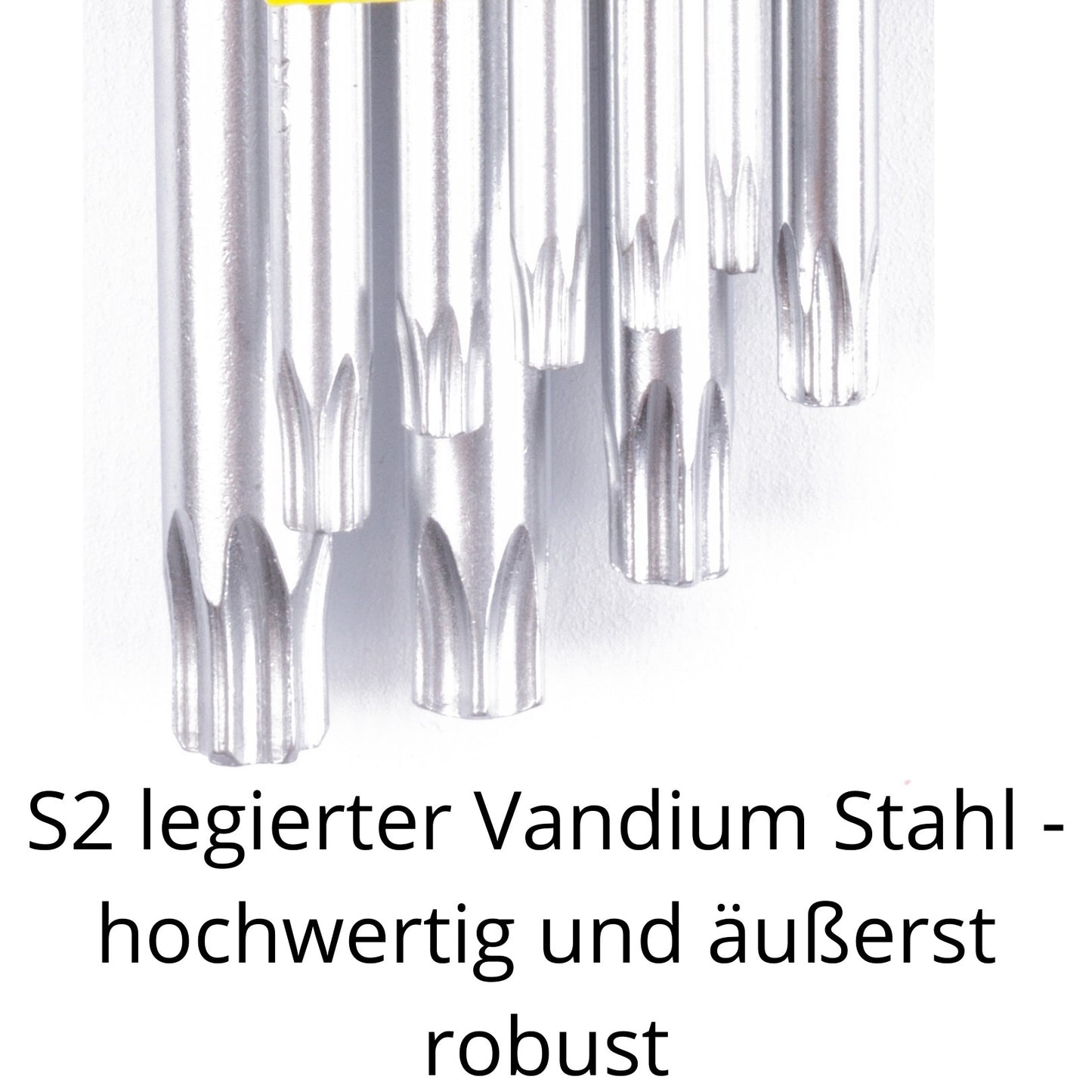 Sechsrund Winkelschlüssel Set Sechskant Schlüssel Satz 9tlg T10 - T50