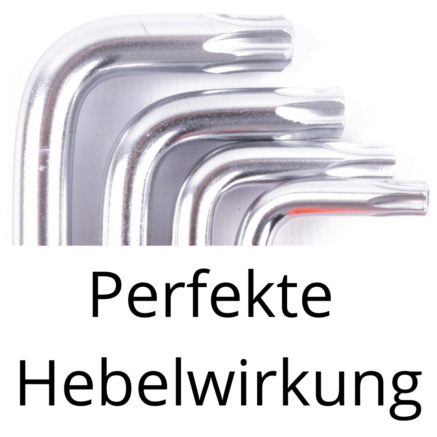 Sechsrund Winkelschlüssel Set Sechskant Schlüssel Satz 9tlg T10 - T50