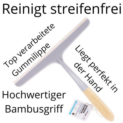 Fensterwischer Scheibenreiniger Scheiben Abzieher Badwischer Dusche Glasabzieher