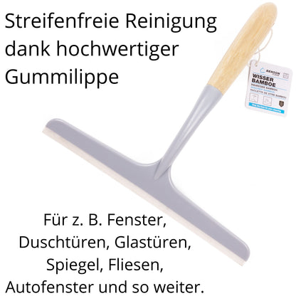 Fensterwischer Scheibenreiniger Scheiben Abzieher Badwischer Dusche Glasabzieher